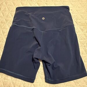 lululemon athletica Navy Bike Shorts